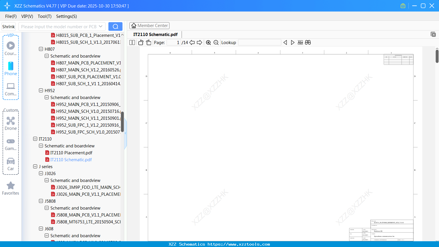Infinix IT2110 Schematic